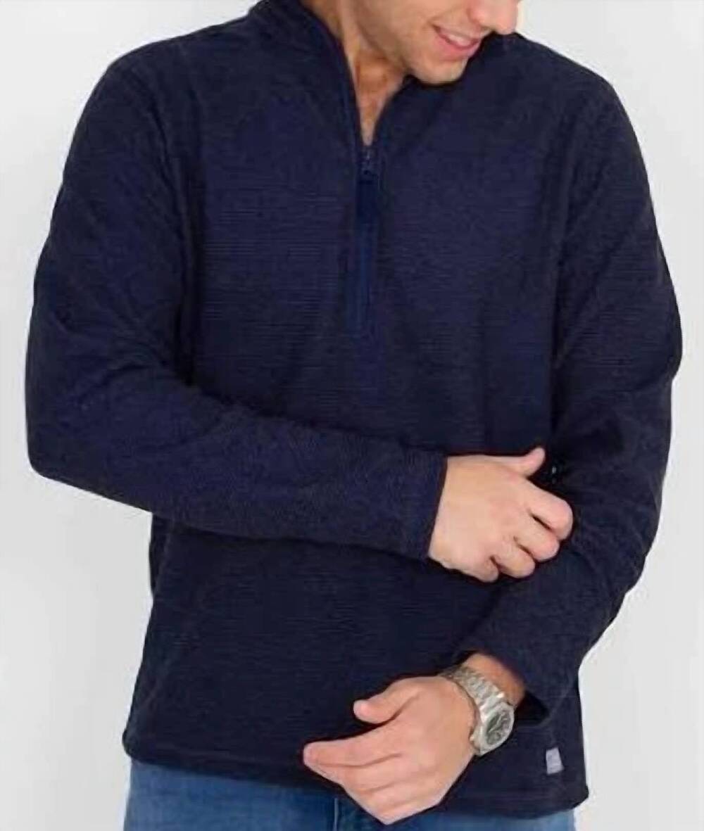 NEW SIMPLY SOUTHERN quarter zip pull over in navy